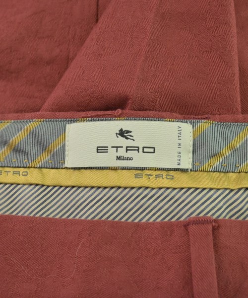 ETRO（エトロ）スラックス 赤 サイズ:50(XL位) メンズ/2200709018056