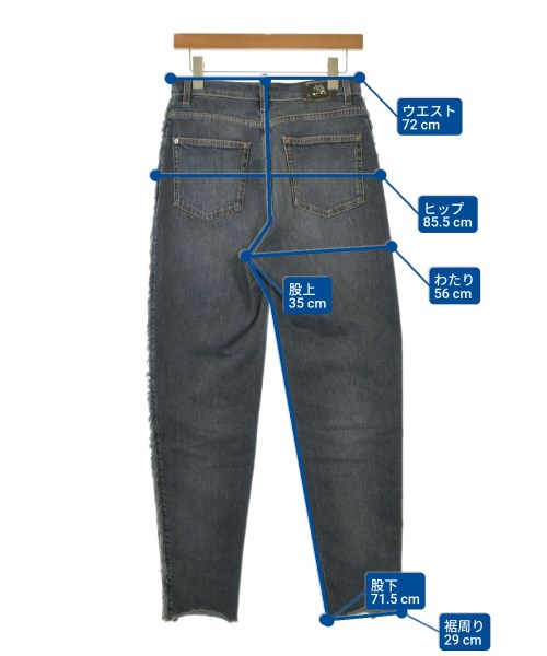 ETRO（エトロ）デニムパンツ グレー サイズ:28(L位) レディース/2200662485148