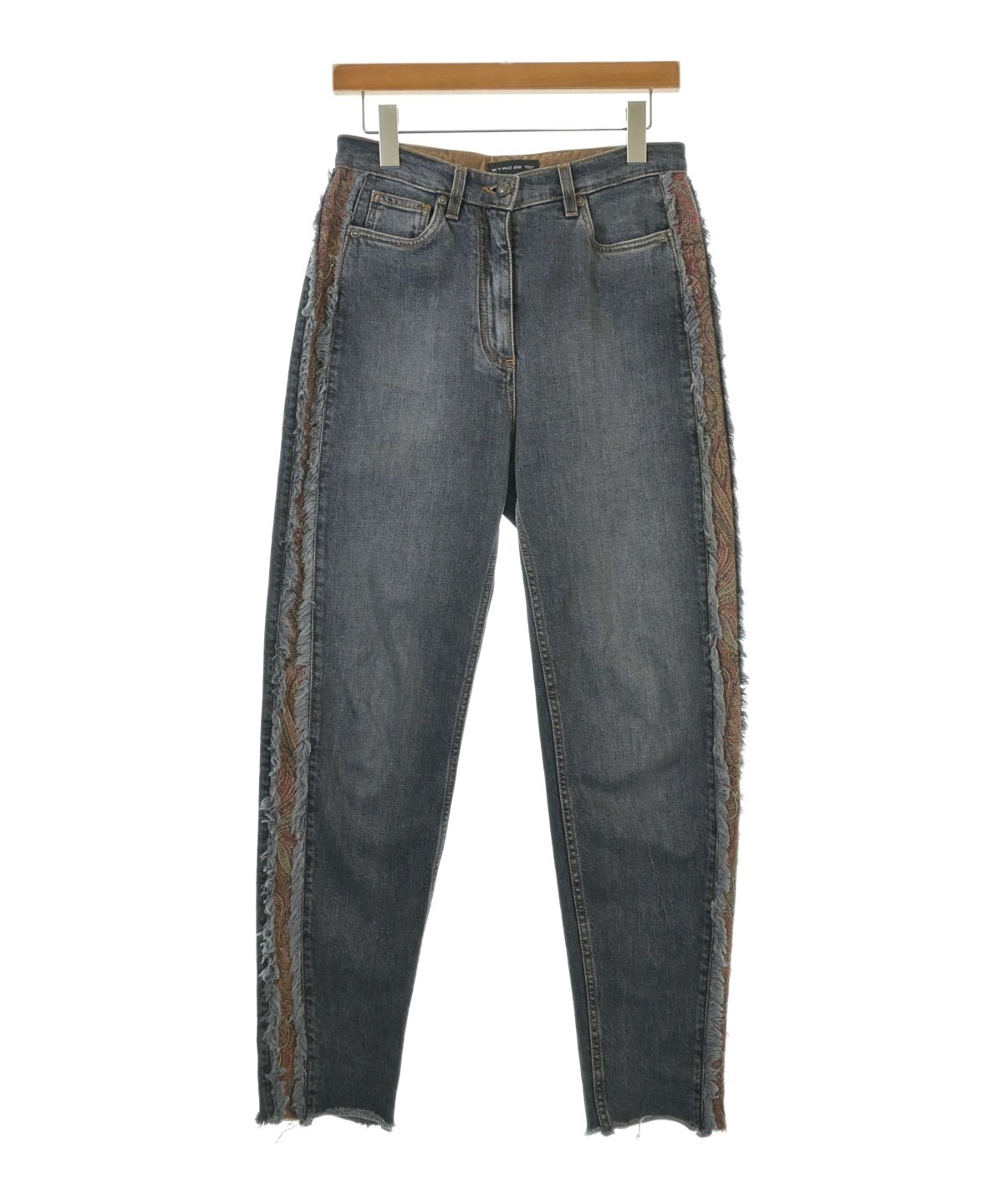 ETRO（エトロ）デニムパンツ グレー サイズ:28(L位) レディース 