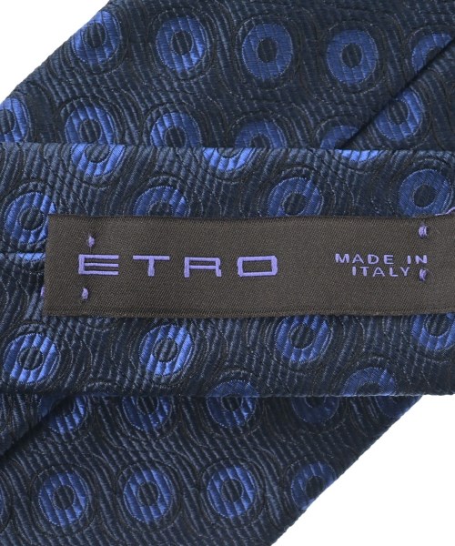 ETRO（エトロ）ネクタイ 紺 サイズ:- メンズ/2200658368158