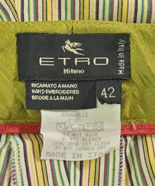 ETRO（エトロ）その他 黄 サイズ:42(M位) レディース/2200662075028