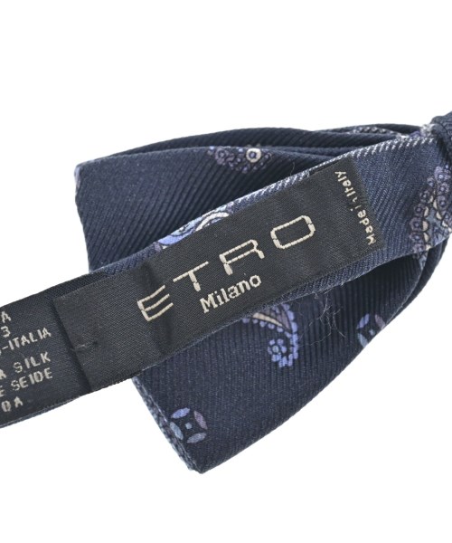 ETRO（エトロ）ネクタイ 紺 サイズ:- メンズ/2200663830077