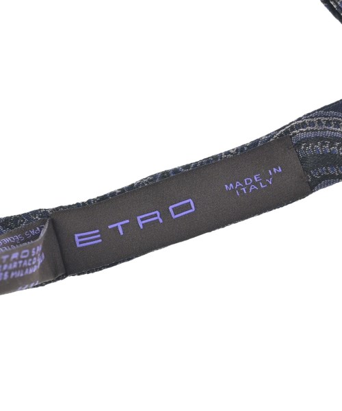 ETRO（エトロ）ネクタイ 紺 サイズ:- メンズ/2200663830084