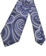 ETRO（エトロ）ネクタイ 紺 サイズ:- メンズ/2200663830138