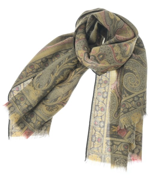 ETRO(エトロ)ストール グレー サイズ:-/2200664008017