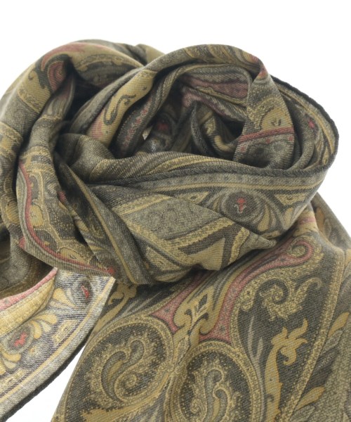 ETRO（エトロ）ストール グレー サイズ:- レディース/2200664008017