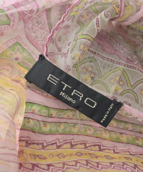 ETRO（エトロ）ストール ピンク サイズ:- レディース/2200664008024