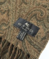 ETRO（エトロ）マフラー 茶 サイズ:- メンズ/2200660620022