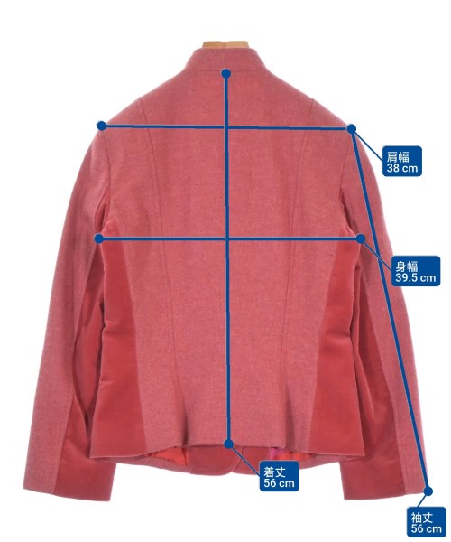 ETRO（エトロ）カジュアルジャケット 赤 サイズ:42(M位) レディース/2200661992067