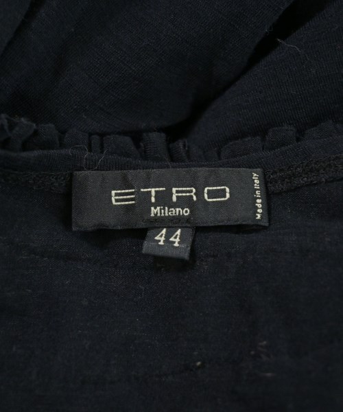 ETRO（エトロ）Tシャツ・カットソー 紺 サイズ:44(L位) レディース/2200661994054