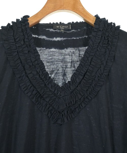 ETRO（エトロ）Tシャツ・カットソー 紺 サイズ:44(L位) レディース/2200661994054