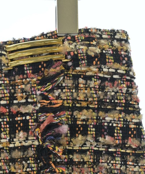 ETRO（エトロ）ひざ丈スカート 黒 サイズ:46(XL位) レディース/2200665412196