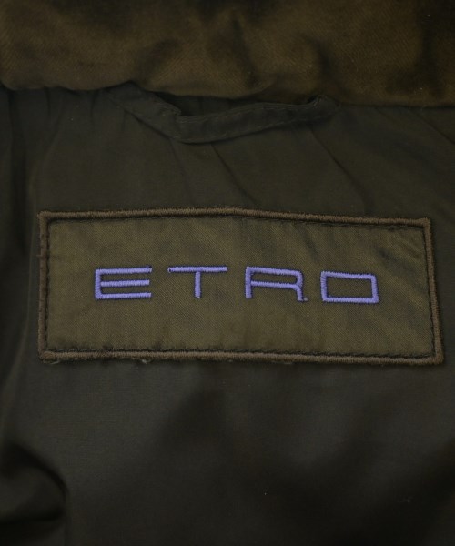 ETRO（エトロ）ダウンジャケット/ダウンベスト グレー サイズ:L メンズ/2200666665010