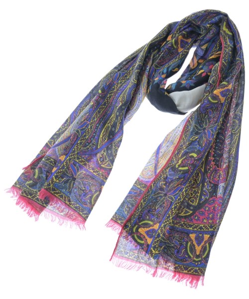 ETRO(エトロ)ストール 黒 サイズ:-/2200656818242