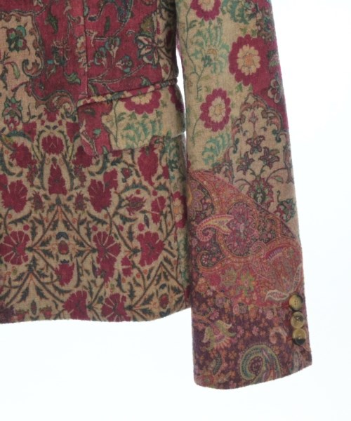 ETRO（エトロ）カジュアルジャケット 赤 サイズ:42(M位) レディース/2200667870017