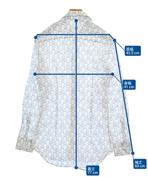 ETRO（エトロ）カジュアルシャツ 白 サイズ:38(XS位) メンズ/2200669108071