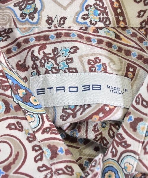 ETRO（エトロ）カジュアルシャツ 白 サイズ:38(XS位) メンズ/2200669108088