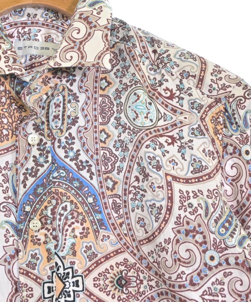 ETRO（エトロ）カジュアルシャツ 白 サイズ:38(XS位) メンズ/2200669108088