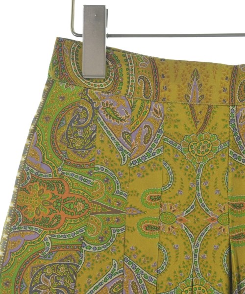 ETRO（エトロ）ひざ丈スカート 黄 サイズ:40(M位) レディース/2200669506051