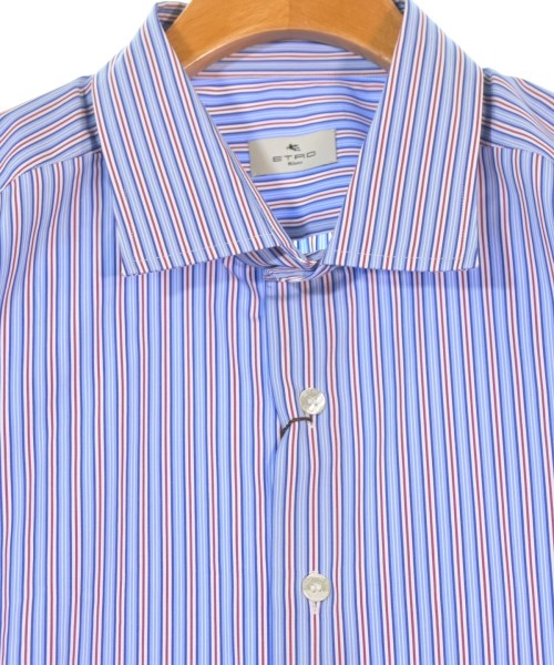 ETRO（エトロ）ドレスシャツ 青 サイズ:44(XXL位) メンズ/2200670138180