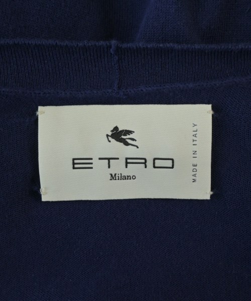 ETRO（エトロ）カーディガン 紺 サイズ:M メンズ/2200670396030