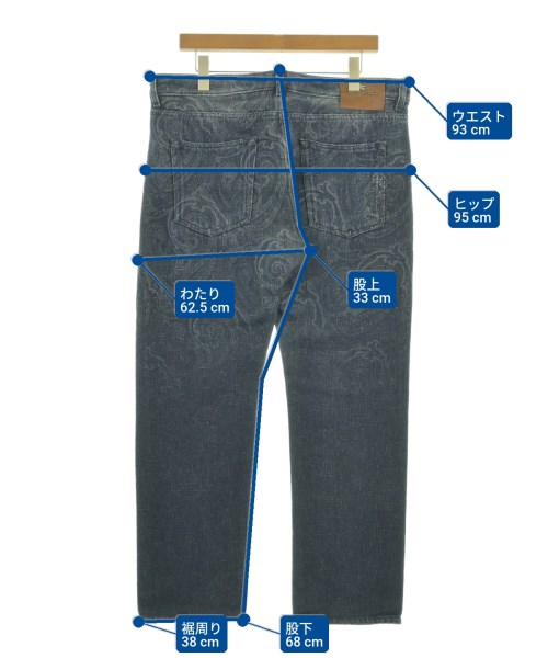 ETRO（エトロ）デニムパンツ 紺 サイズ:34(XL位) メンズ/2200730422037