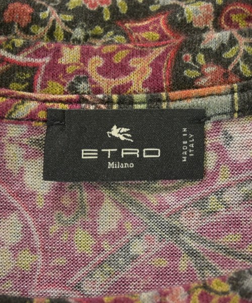 ETRO（エトロ）Tシャツ・カットソー 赤 サイズ:38(S位) レディース/2200730936121