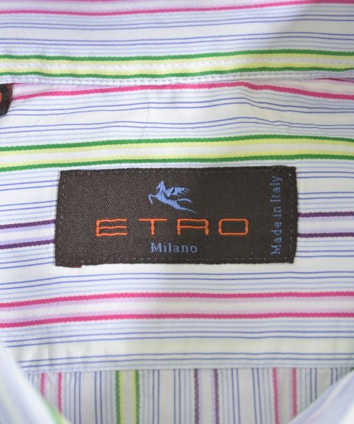 ETRO（エトロ）カジュアルシャツ 白 サイズ:39(M位) メンズ/2200730945017