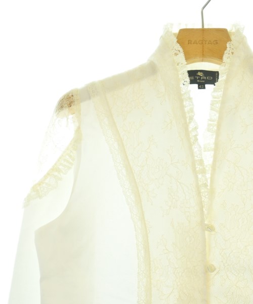 ETRO（エトロ）ブラウス 白 サイズ:42(L位) レディース/2200732725020