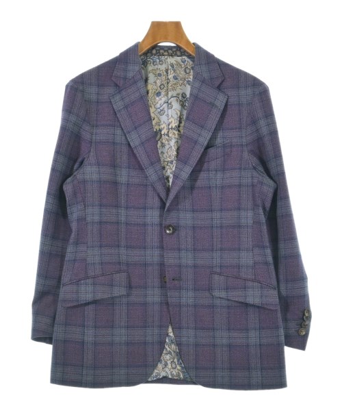 ETRO（エトロ）ビジネス 紫 サイズ:48/48(L位) メンズ/2200732850036