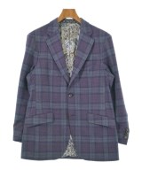 ETRO（エトロ）ビジネス 紫 サイズ:48/48(L位) メンズ/2200732850036