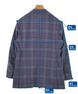 ETRO（エトロ）ビジネス 紫 サイズ:48/48(L位) メンズ/2200732850036