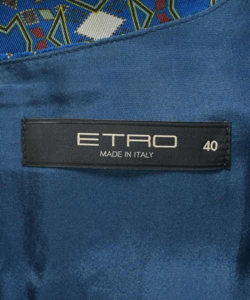 ETRO（エトロ）ワンピース 青 サイズ:40(M位) レディース/2200732898045