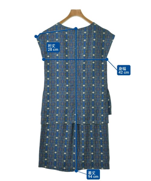 ETRO（エトロ）ワンピース 青 サイズ:40(M位) レディース/2200732898045