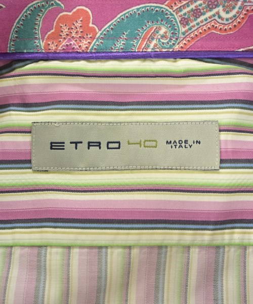 ETRO（エトロ）ドレスシャツ 紫 サイズ:40(L位) メンズ/2200727796097