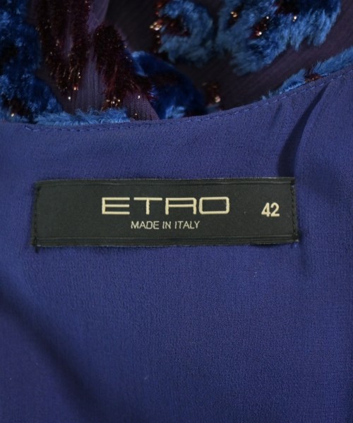 ETRO（エトロ）ワンピース 紫 サイズ:42(M位) レディース/2200733464010