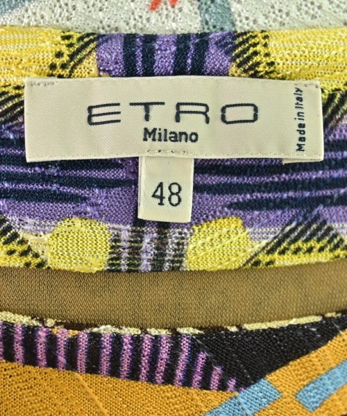 ETRO（エトロ）ワンピース オレンジ サイズ:48(XXL位) レディース/2200729121194