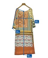 ETRO（エトロ）ワンピース オレンジ サイズ:48(XXL位) レディース/2200729121194