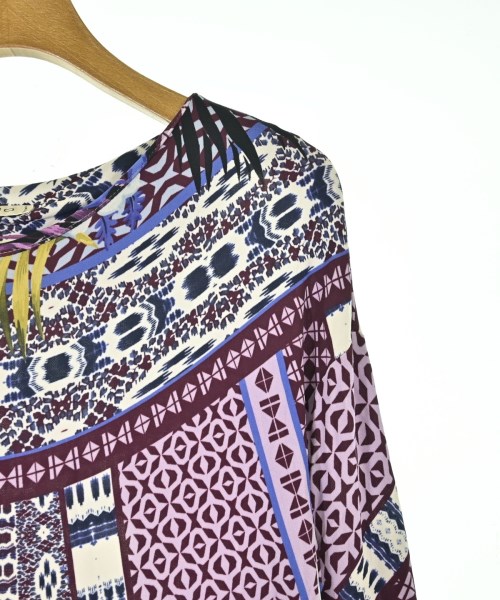 ETRO（エトロ）ワンピース 紫 サイズ:46(XL位) レディース/2200729121224