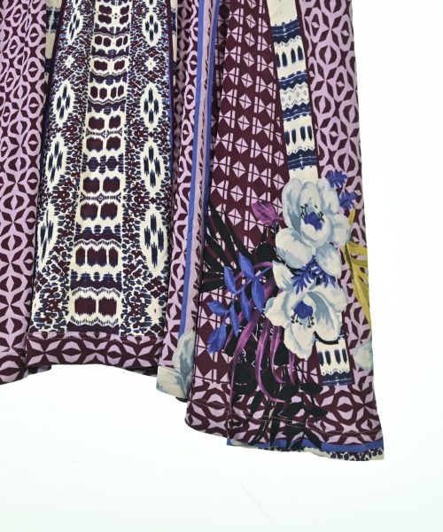 ETRO（エトロ）ワンピース 紫 サイズ:46(XL位) レディース/2200729121224