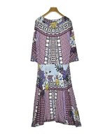 ETRO（エトロ）ワンピース 紫 サイズ:46(XL位) レディース/2200729121224
