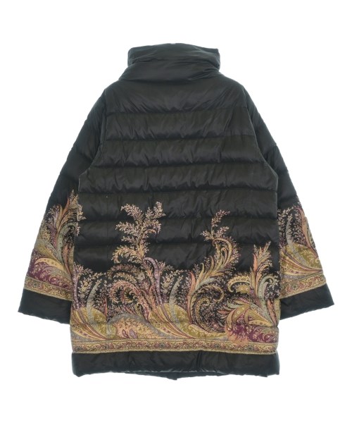 ETRO（エトロ）ダウンコート 黒 サイズ:46(XL位) レディース/2200729121231