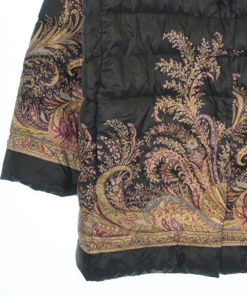 ETRO（エトロ）ダウンコート 黒 サイズ:46(XL位) レディース/2200729121231