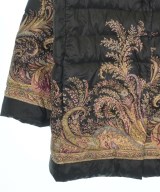 ETRO（エトロ）ダウンコート 黒 サイズ:46(XL位) レディース/2200729121231