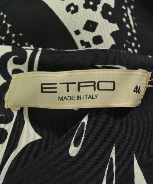 ETRO（エトロ）ワンピース 黒 サイズ:46(XL位) レディース/2200729121347
