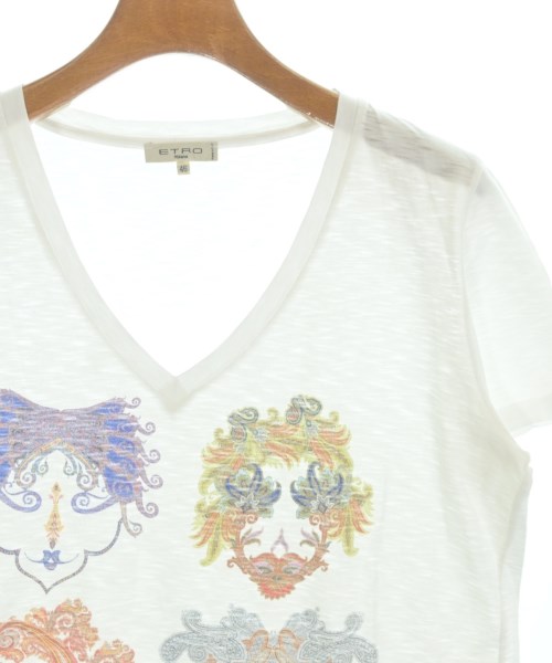 ETRO（エトロ）Tシャツ・カットソー 白 サイズ:46(XL位) レディース/2200729121491