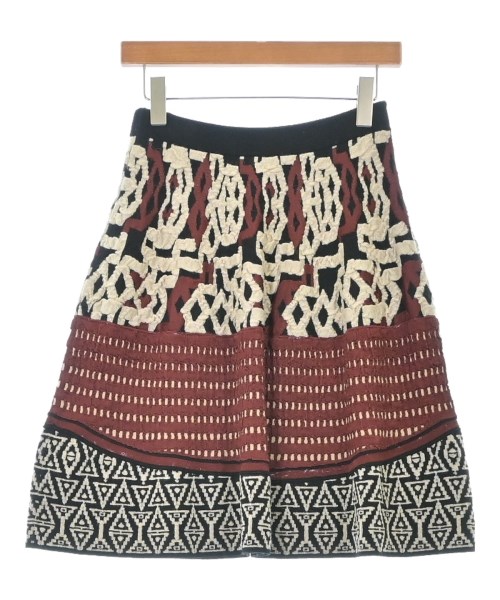 ETRO（エトロ）ひざ丈スカート 赤 サイズ:40(M位) レディース/2200735008106