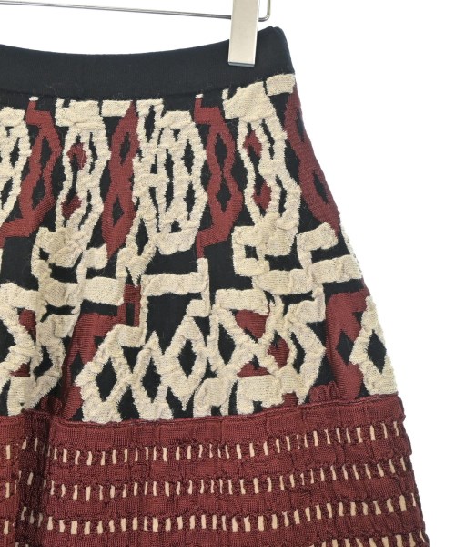 ETRO（エトロ）ひざ丈スカート 赤 サイズ:40(M位) レディース/2200735008106