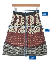 ETRO（エトロ）ひざ丈スカート 赤 サイズ:40(M位) レディース/2200735008106