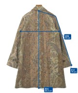 ETRO（エトロ）ステンカラーコート 茶 サイズ:40(M位) レディース/2200735115064